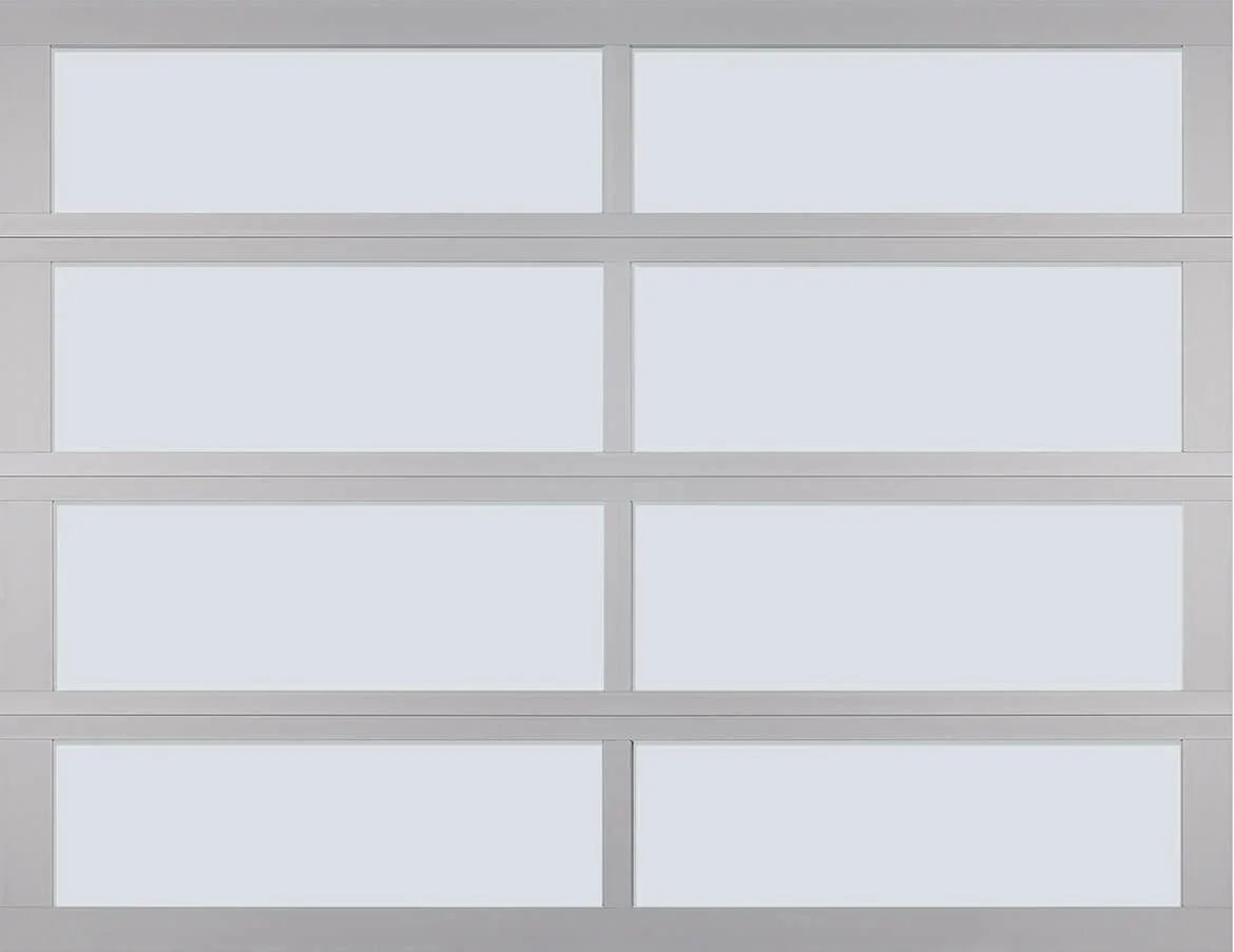 Full View Aluminum Garage Door