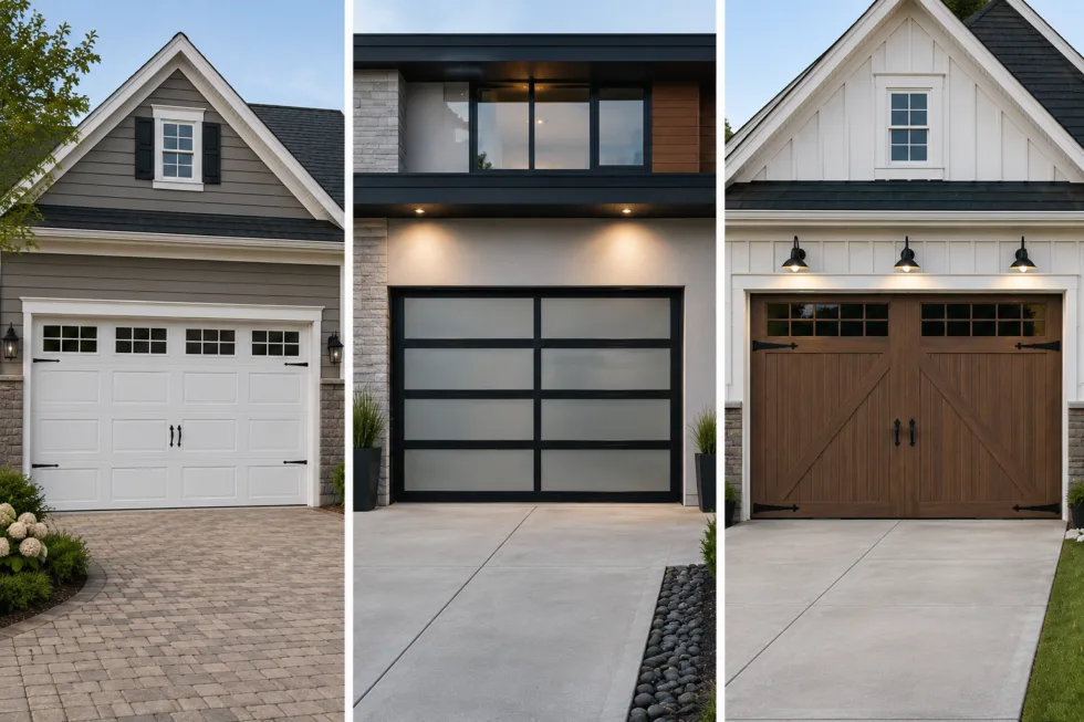 Traditional, Modern and Carriage House
